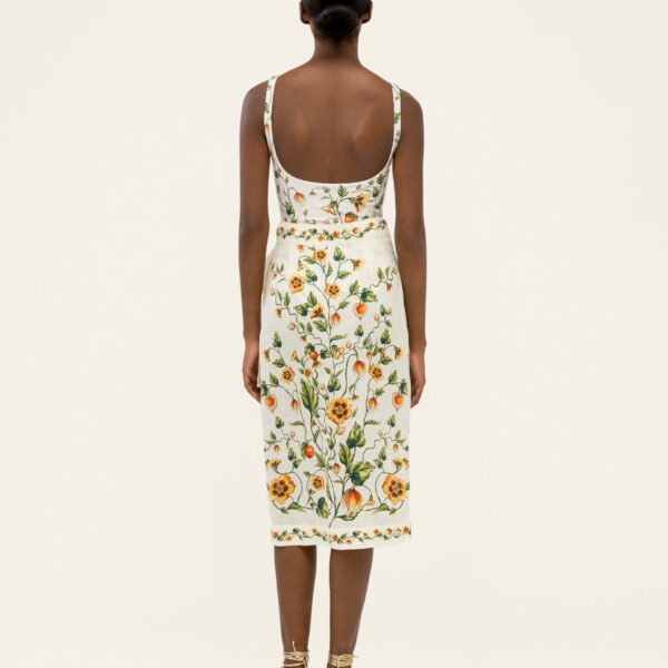 Agua by Agua Bendita Luna Midi Uchuva Midi Pareo - Agua by Agua Bendita Beachwear - Artisanal Colombian Resort Wear at Coveti