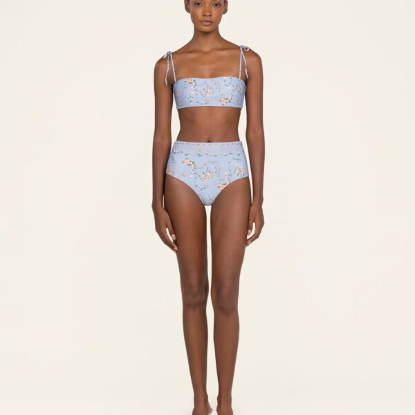 Agua by Agua Bendita Magenta Navegante Bikini Bottom - Agua by Agua Bendita Beachwear - Artisanal Colombian Resort Wear at Coveti