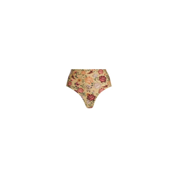 Agua by Agua Bendita Magenta Paramo Bikini Bottom - Agua by Agua Bendita Beachwear - Artisanal Colombian Resort Wear at Coveti