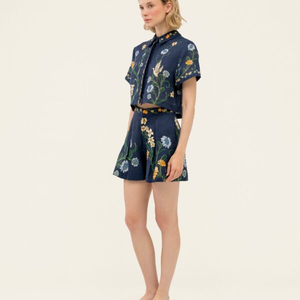 Agua by Agua Bendita Maratea Laguna Shorts - Agua by Agua Bendita Shorts - Artisanal Colombian Resort Wear at Coveti
