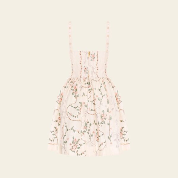 Agua by Agua Bendita Mielero Navegante Mini Dress - Agua by Agua Bendita Dresses - Artisanal Colombian Resort Wear at Coveti