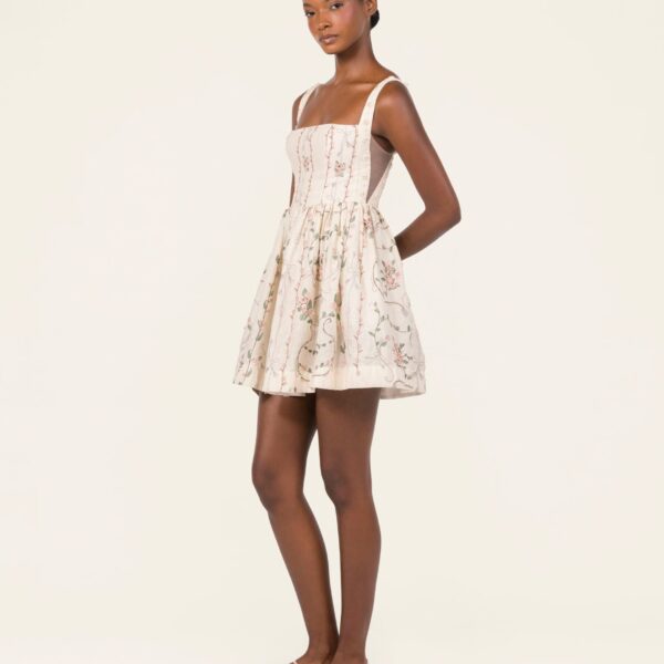 Agua by Agua Bendita Mielero Navegante Mini Dress - Agua by Agua Bendita Dresses - Artisanal Colombian Resort Wear at Coveti