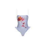 Agua by Agua Bendita Montaña Cauca One Piece - Agua by Agua Bendita Beachwear - Artisanal Colombian Resort Wear at Coveti