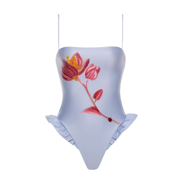 Agua by Agua Bendita Montaña Cauca One Piece - Agua by Agua Bendita Beachwear - Artisanal Colombian Resort Wear at Coveti