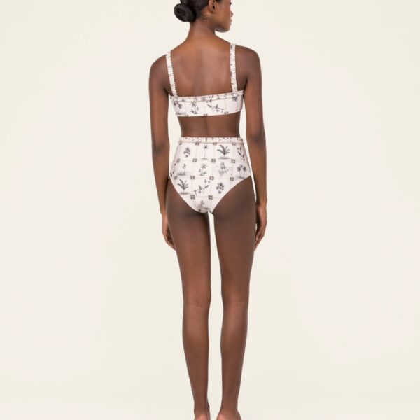 Agua by Agua Bendita Nopal Arena Bikini Bottom - Agua by Agua Bendita Beachwear - Artisanal Colombian Resort Wear at Coveti