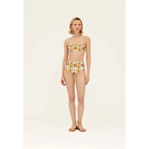 Agua By Agua Bendita Nopal Cordillera Bikini Bottom, view 4