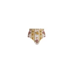 Agua by Agua Bendita Nopal Cordillera Bikini Bottom - Agua by Agua Bendita Beachwear - Artisanal Colombian Resort Wear at Coveti
