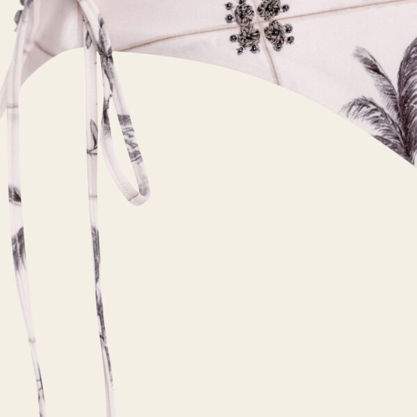 Agua by Agua Bendita Ocaso Arena Bikini Bottom - Agua by Agua Bendita Beachwear - Artisanal Colombian Resort Wear at Coveti
