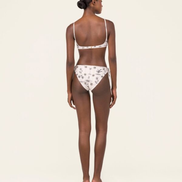 Agua by Agua Bendita Ocaso Arena Bikini Bottom - Agua by Agua Bendita Beachwear - Artisanal Colombian Resort Wear at Coveti