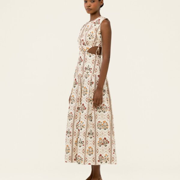 Agua by Agua Bendita Otoño Andes Midi Dress - Agua by Agua Bendita Dresses - Artisanal Colombian Resort Wear at Coveti