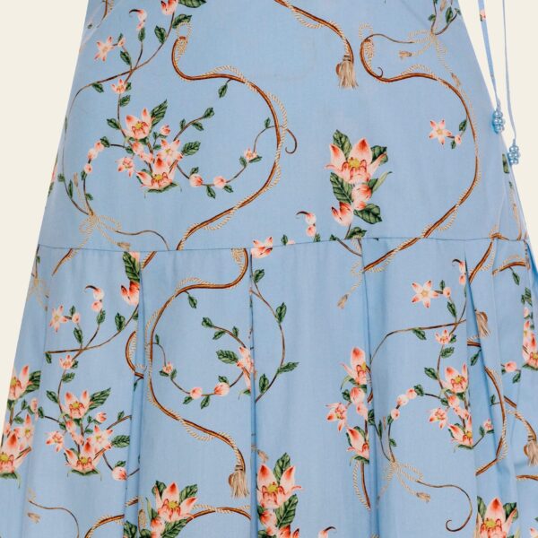 Agua by Agua Bendita Otoño Navegante Midi Dress - Agua by Agua Bendita Dresses - Artisanal Colombian Resort Wear at Coveti