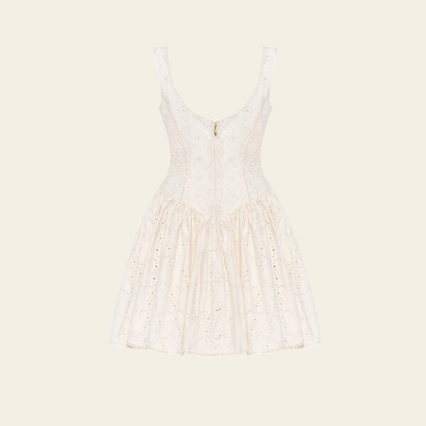 Agua by Agua Bendita Pluma Playa Mini Dress - Agua by Agua Bendita Dresses - Artisanal Colombian Resort Wear at Coveti
