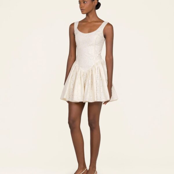 Agua by Agua Bendita Pluma Playa Mini Dress - Agua by Agua Bendita Dresses - Artisanal Colombian Resort Wear at Coveti