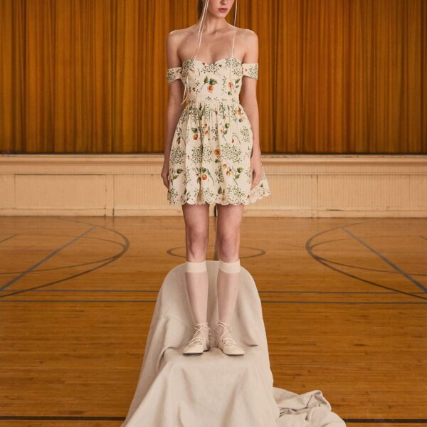 Agua by Agua Bendita Poesia Uchuva Mini Dress - Agua by Agua Bendita Dresses - Artisanal Colombian Resort Wear at Coveti