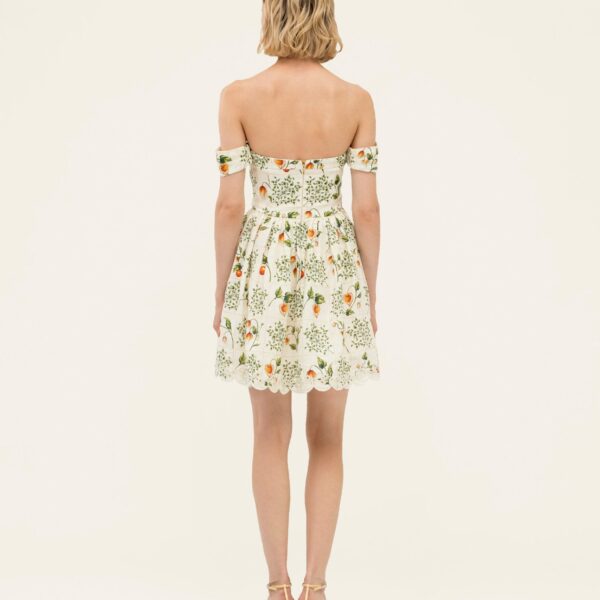 Agua by Agua Bendita Poesia Uchuva Mini Dress - Agua by Agua Bendita Dresses - Artisanal Colombian Resort Wear at Coveti