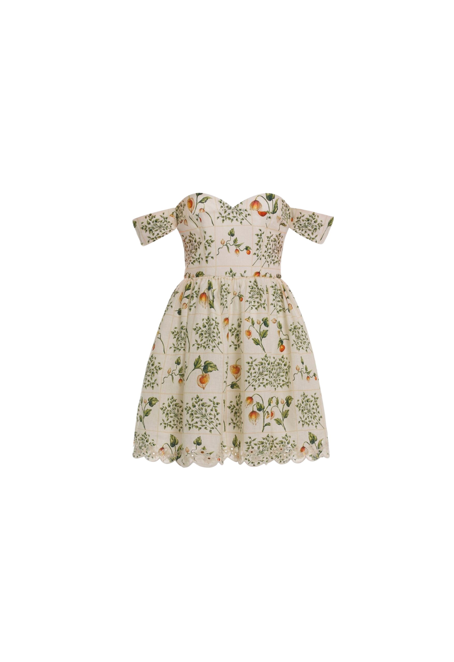 Agua by Agua Bendita Poesia Uchuva Mini Dress - Agua by Agua Bendita Dresses - Artisanal Colombian Resort Wear at Coveti