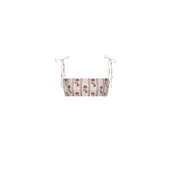 Agua by Agua Bendita Primavera Quebrada Bikini Top - Agua by Agua Bendita Beachwear - Artisanal Colombian Resort Wear at Coveti