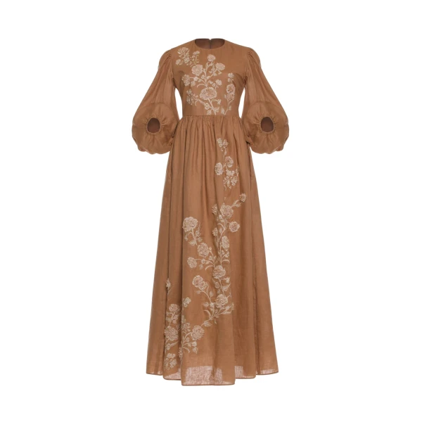 Agua by Agua Bendita Raquel Quebrada Maxi Dress - Agua by Agua Bendita Dresses - Artisanal Colombian Resort Wear at Coveti