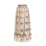 Agua by Agua Bendita Tangelo Andes Maxi Skirt - Agua by Agua Bendita Skirts - Artisanal Colombian Resort Wear at Coveti