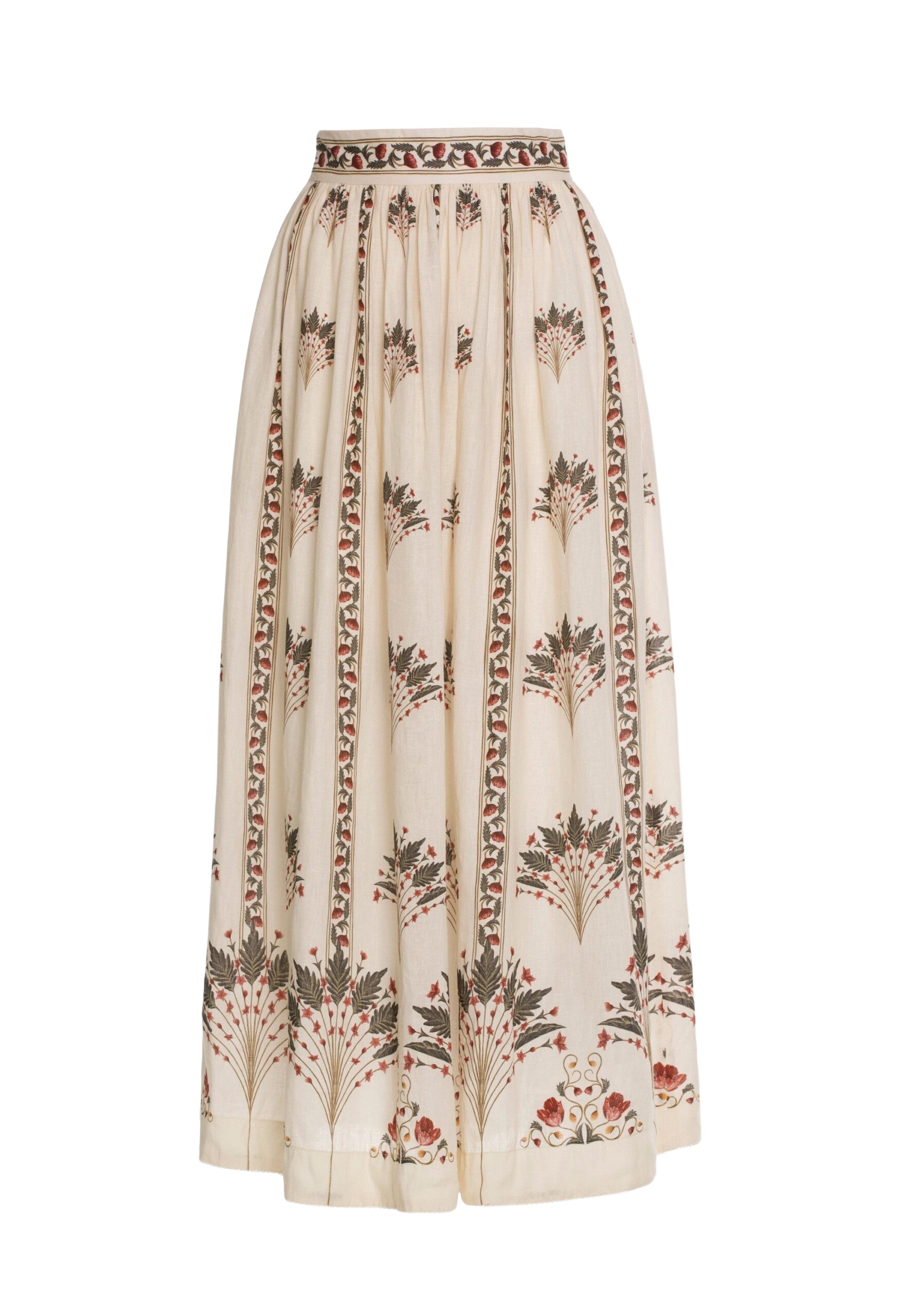 Agua by Agua Bendita Tangelo Andes Maxi Skirt - Agua by Agua Bendita Skirts - Artisanal Colombian Resort Wear at Coveti