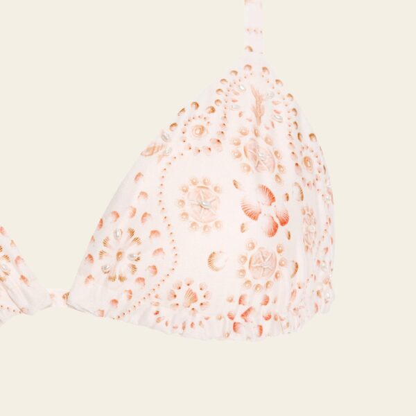 Agua by Agua Bendita Tulua Playa Bikini Top - Agua by Agua Bendita Beachwear - Artisanal Colombian Resort Wear at Coveti