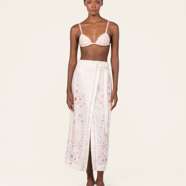 Agua by Agua Bendita Tulua Playa Bikini Top - Agua by Agua Bendita Beachwear - Artisanal Colombian Resort Wear at Coveti