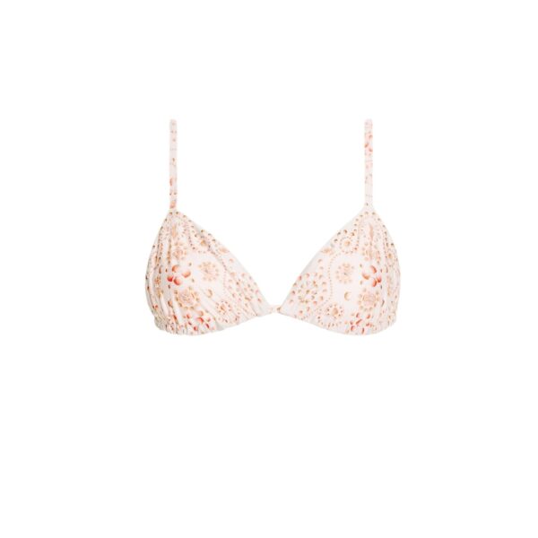 Agua by Agua Bendita Tulua Playa Bikini Top - Agua by Agua Bendita Beachwear - Artisanal Colombian Resort Wear at Coveti