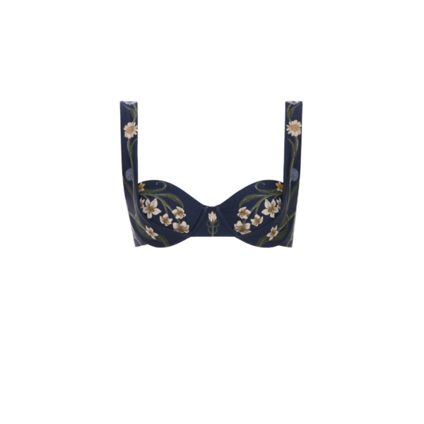 Agua by Agua Bendita Zucchini Laguna Bikini Top - Agua by Agua Bendita Beachwear - Artisanal Colombian Resort Wear at Coveti