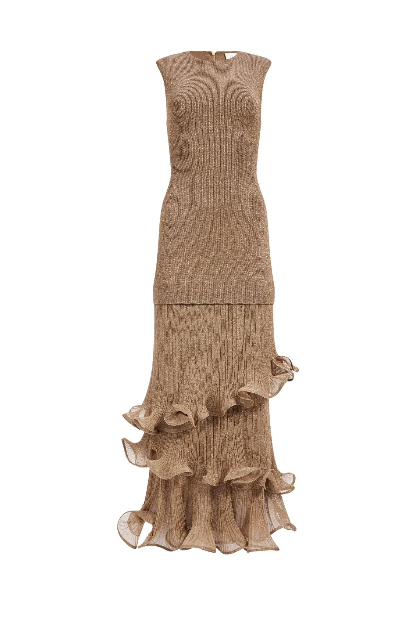 Aje-aus-Ciela-Ruffle-Knit-Maxi-Dress90003_nobg Aje Metallic
