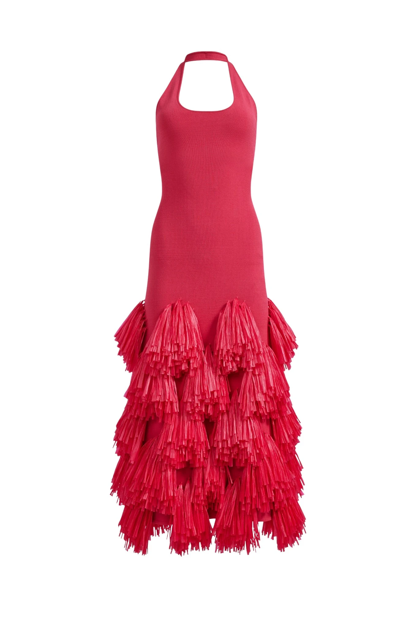 Aje-aus-Elva-Raffia-Knit-Midi-Dress31632_nobg Aje Pink