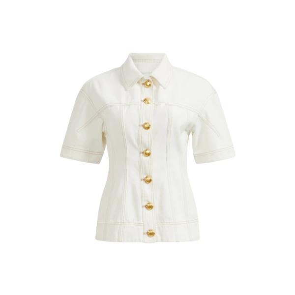 Aje Liliana Denim Shirt