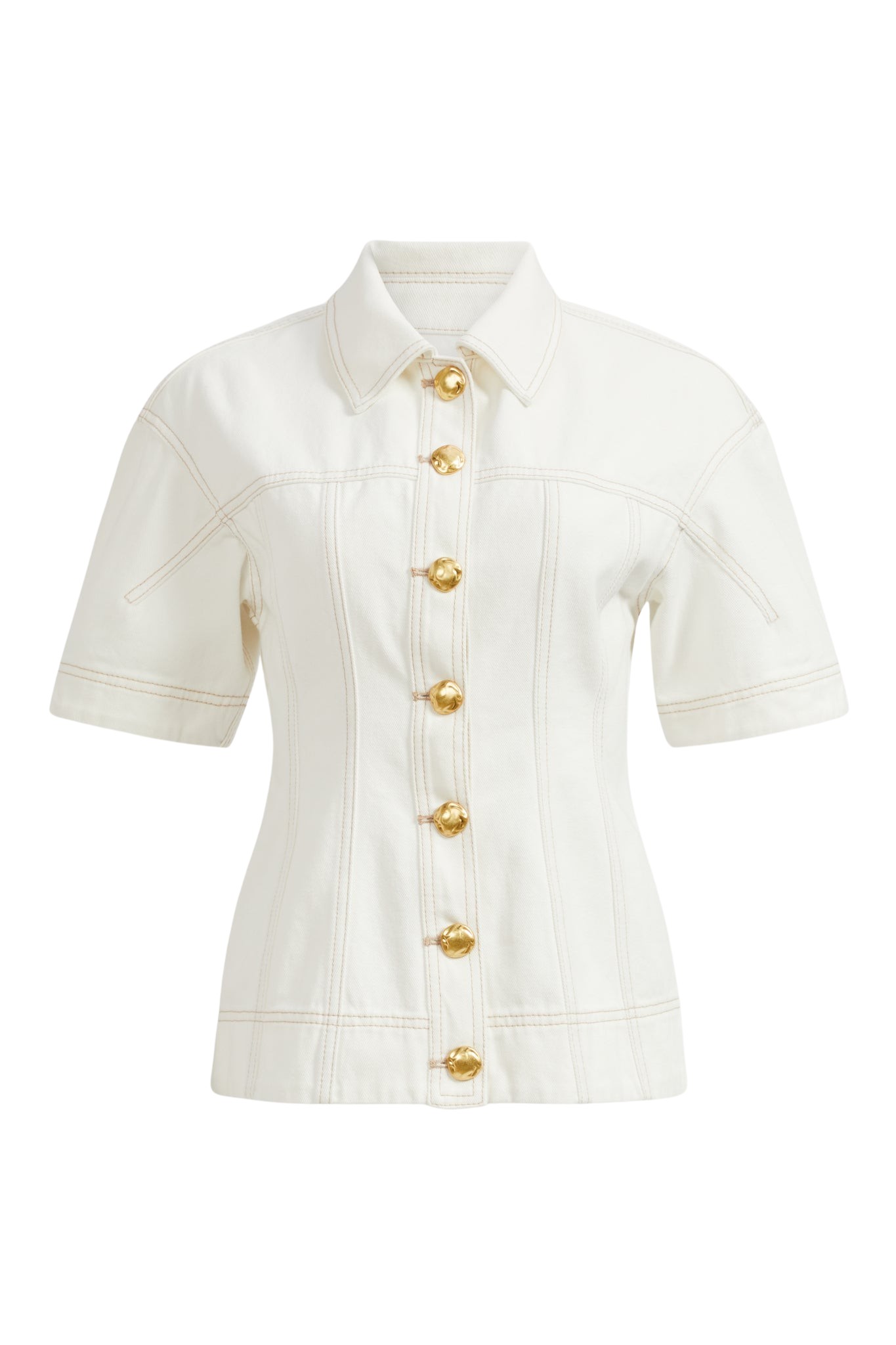 Aje Liliana Denim Shirt