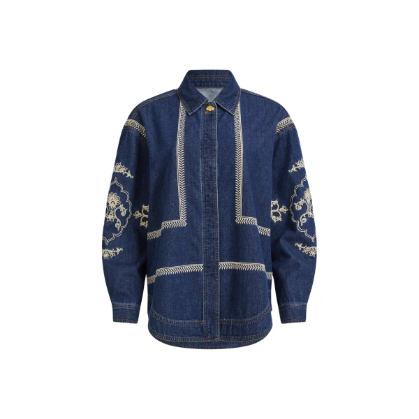 Aje Lotus Denim Shirt
