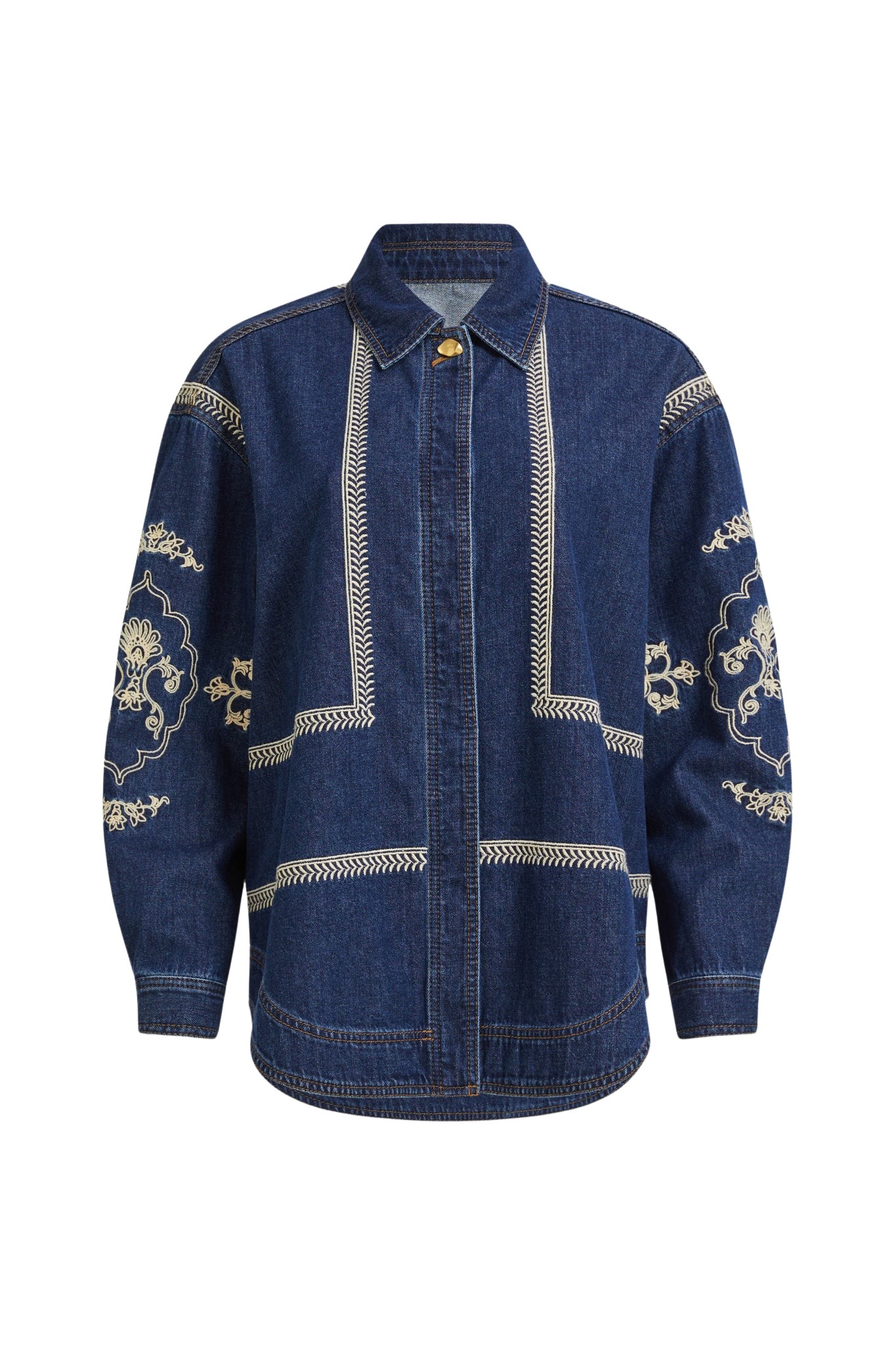 Aje Lotus Denim Shirt