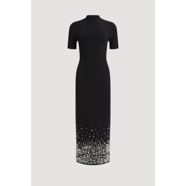 Marlene Pearl Knit Midi Dress