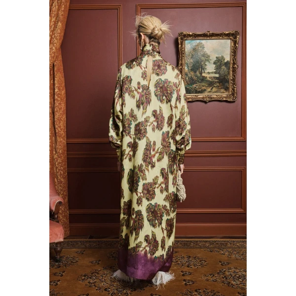 Alemais Jerry Midi Dress  Sustainable Dresses with Alémais print - Coveti Australian Designer