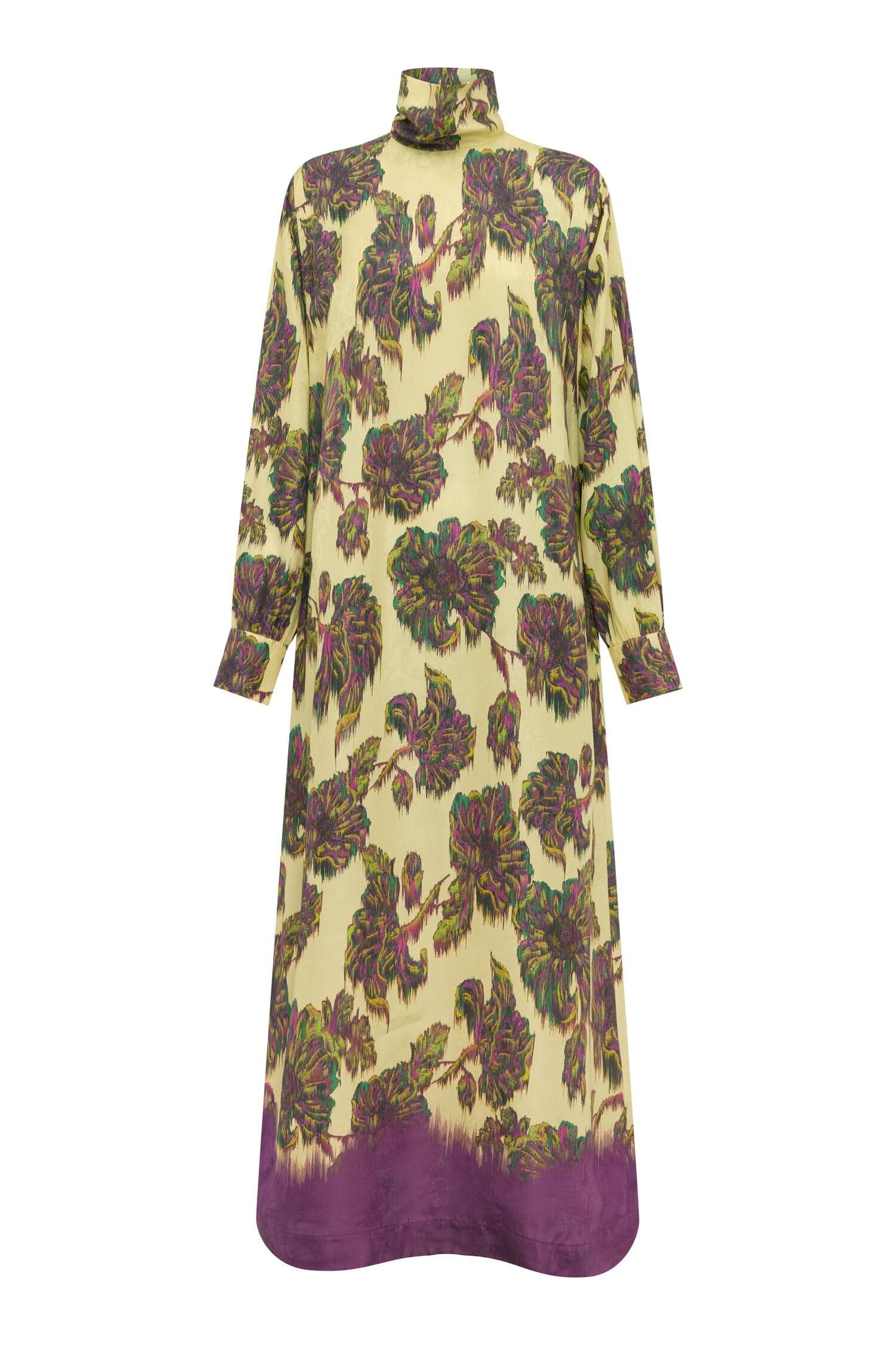 Alemais Jerry Midi Dress  Sustainable Dresses with Alémais print - Coveti Australian Designer