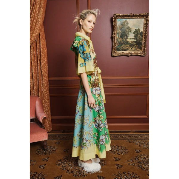 Alemais Jerry Shirtdress  Sustainable Dresses with Alémais print - Coveti Australian Designer