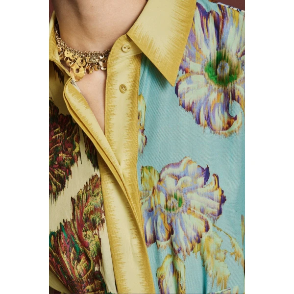 Alemais Jerry Shirtdress  Sustainable Dresses with Alémais print - Coveti Australian Designer