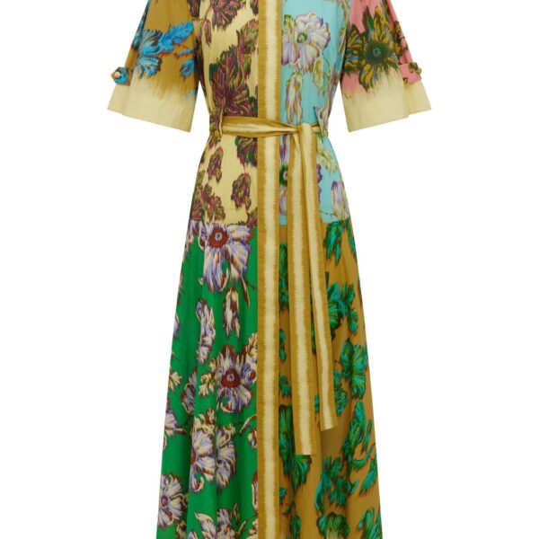Alemais Jerry Shirtdress  Sustainable Dresses with Alémais print - Coveti Australian Designer