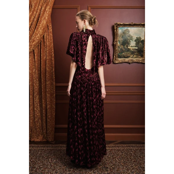 Alemais Jimi Gown  Sustainable Dresses with Alémais print - Coveti Australian Designer