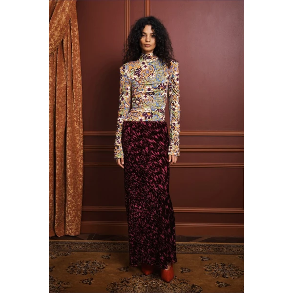 Alemais Jimi Skirt  Sustainable Skirts with Alémais print - Coveti Australian Designer