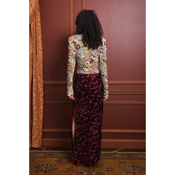 Alemais Jimi Skirt  Sustainable Skirts with Alémais print - Coveti Australian Designer