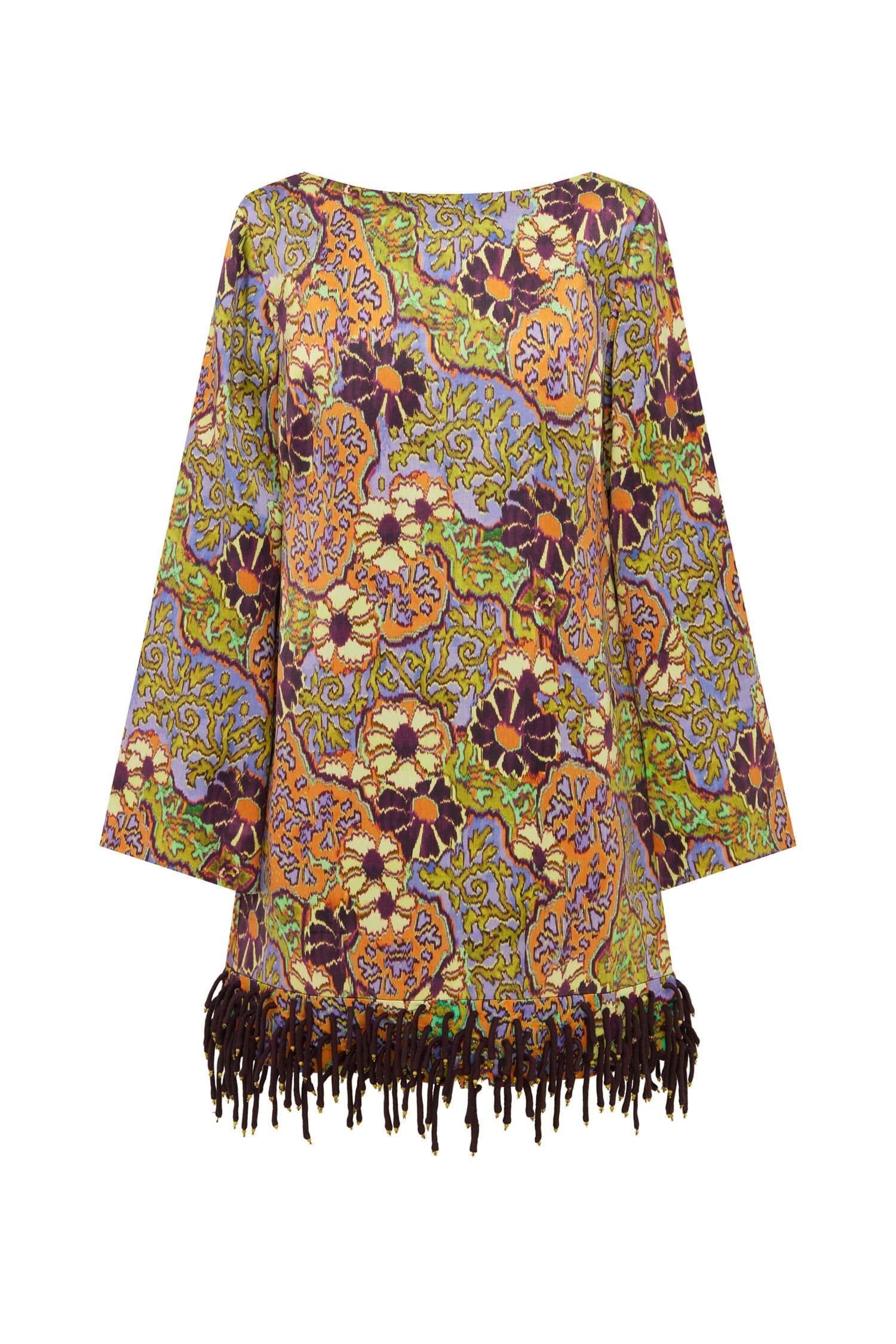 Alemais Joanna Mini Dress  Sustainable Dresses with Alémais print - Coveti Australian Designer