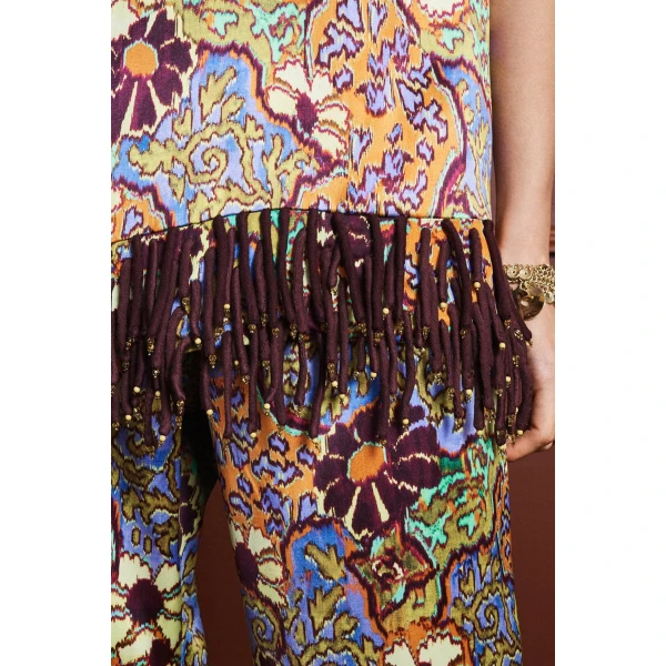 Alemais Joanna Pant  Sustainable Pants with Alémais print - Coveti Australian Designer