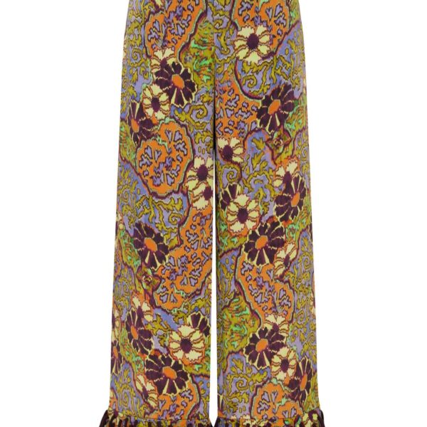 Alemais Joanna Pant  Sustainable Pants with Alémais print - Coveti Australian Designer