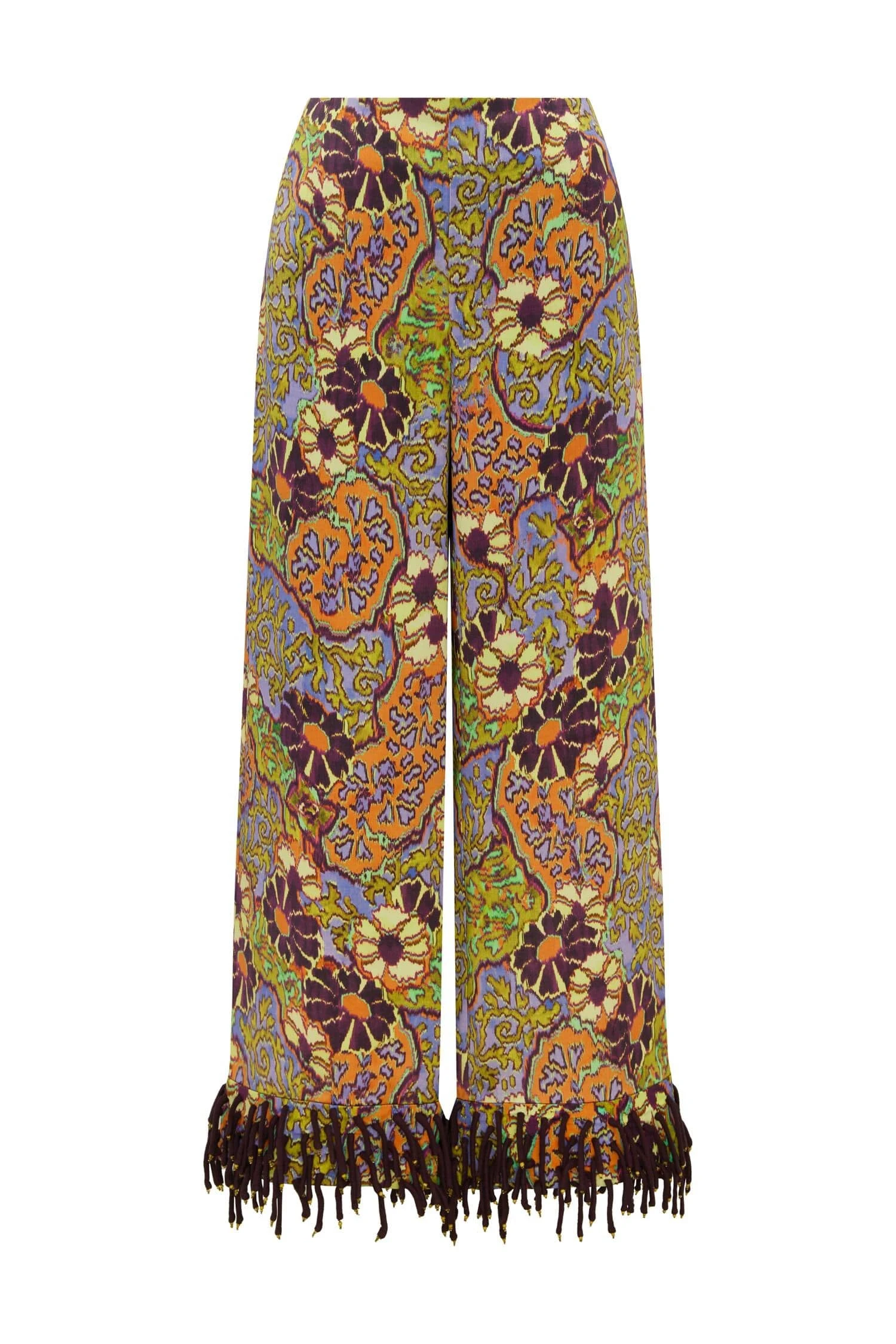 Joanna Pant by Alemais - Pants Alemais Joanna Pant Sustainable Pants with Alémais print - Coveti Australian Designer