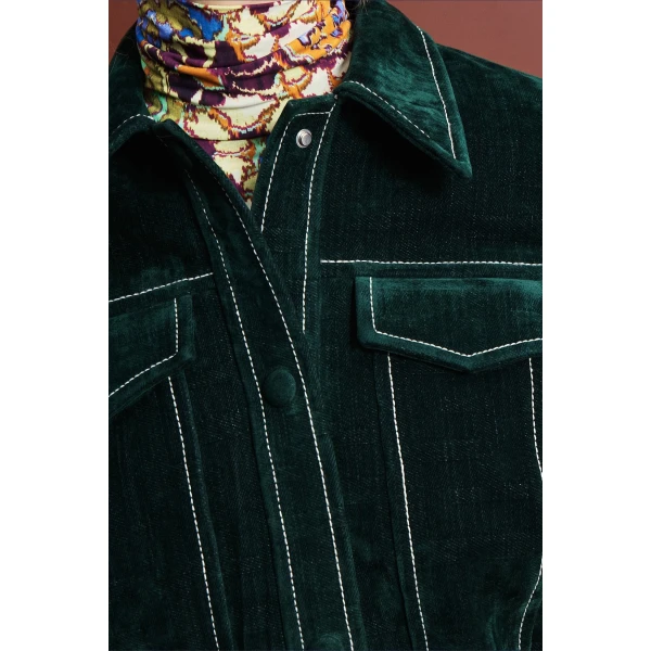 Alemais Johnny Jacket  Sustainable Jackets with Alémais print - Coveti Australian Designer