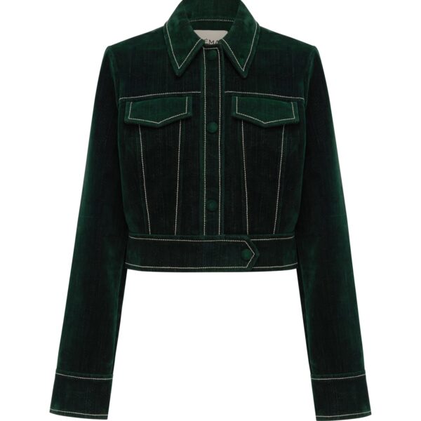 Alemais Johnny Jacket  Sustainable Jackets with Alémais print - Coveti Australian Designer