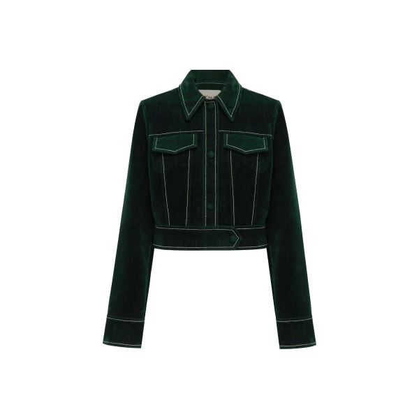 Alemais Johnny Jacket  Sustainable Jackets with Alémais print - Coveti Australian Designer
